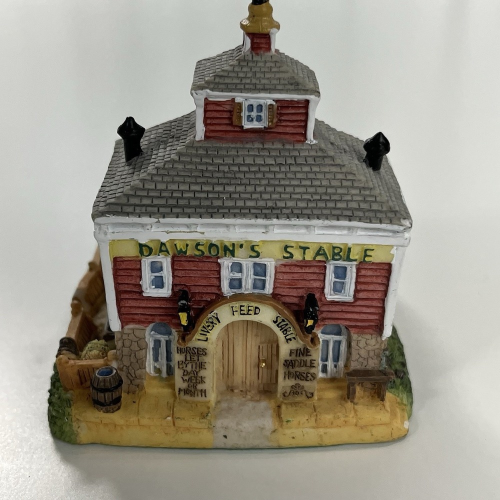 Liberty Falls Village, Dawson's Livery & Feed Stable with Fool's Gold AH156